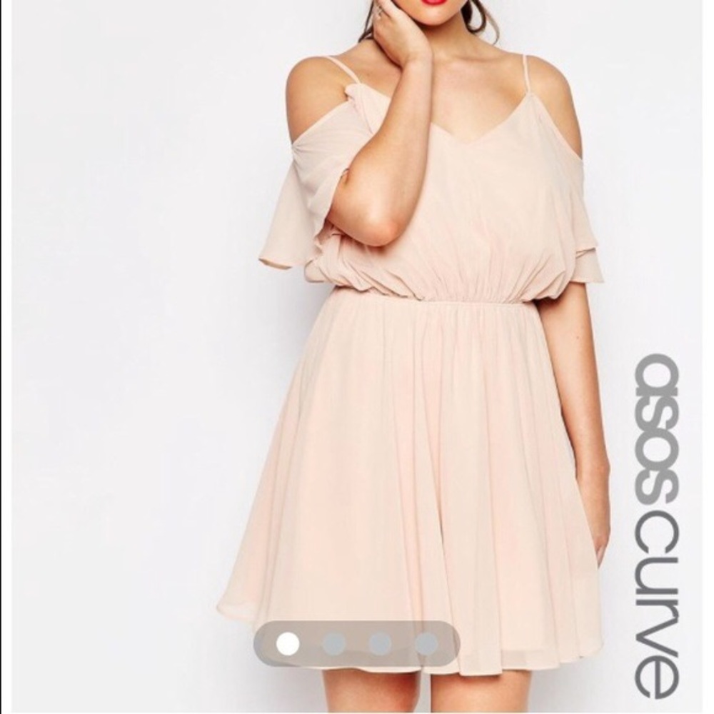 Plus Size Off the Shoulder Dress